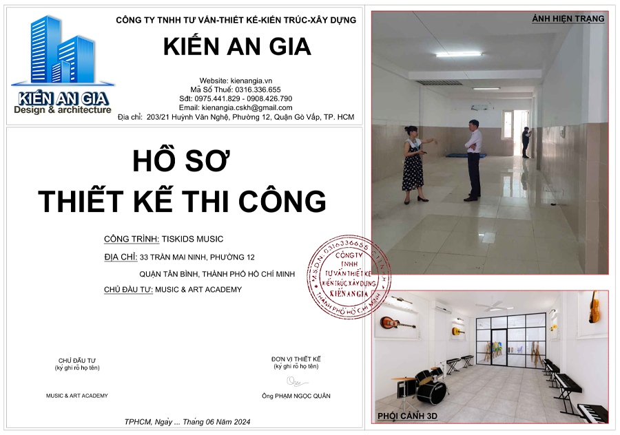 Hồ sơ thiết kế cải tạo