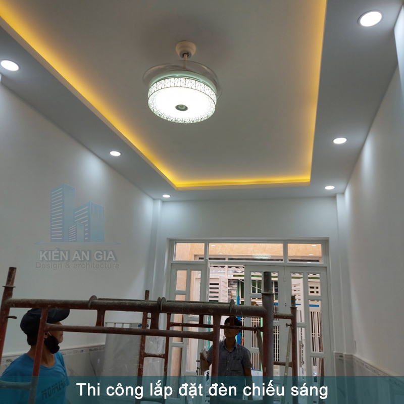 Lắp dặt đèn chiếu sáng