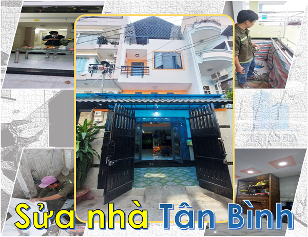 Sửa nhà trọn gói chị Thu - quận Tân Bình